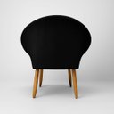 Ver imagem 6 de Kit 2 Poltronas Macia para Sala de Estar Tecido Veludo Elegante Pés de Madeira Resistente