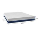 Ver imagem 3 de Colchão na Caixa Casal Queen Tradição 158x198 Branco Azul D28 Umaflex