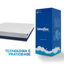Ver imagem 2 de Colchão na Caixa Casal Queen Tradição 158x198 Branco Azul D28 Umaflex