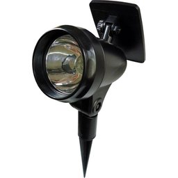 Luminária Solar LED Tipo Espeto SMD Preta - Key West - 1