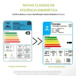 Geladeira Consul Frost Free Duplex 340 litros Branca com Prateleiras Altura Flex - CRM39AB 220V - 7