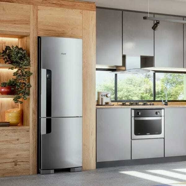 Geladeira / Refrigerador Frost Free Duplex Inverse Consul Cre44Ak, 397 Litros - 110 Volts - 6
