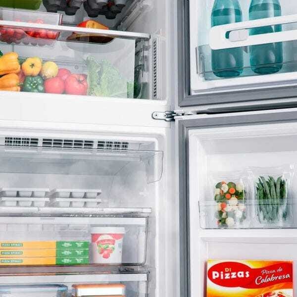 Geladeira / Refrigerador Frost Free Duplex Inverse Consul CRE44AB, 397 Litros, Branca – 220 Volts - 6