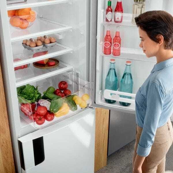 Geladeira / Refrigerador Frost Free Duplex Inverse Consul CRE44AB, 397 Litros, Branca – 220 Volts - 9