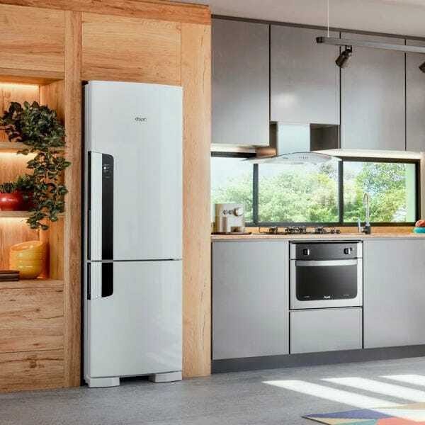 Geladeira / Refrigerador Frost Free Duplex Inverse Consul CRE44AB, 397 Litros, Branca – 220 Volts - 8
