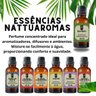 Super Kit 5 Essências a Base Água Hidrossolúvel 30ml Difusor Aroma:kit 11 Relaxantes - 5