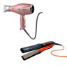 Chapinha Taiff Titanium Colors + Secador Fox 3 Rose 220V - 1