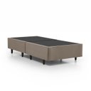 Ver imagem 2 de Base Box Dobrável Solteiro para Colchão 88x188cm Compacto - Bege