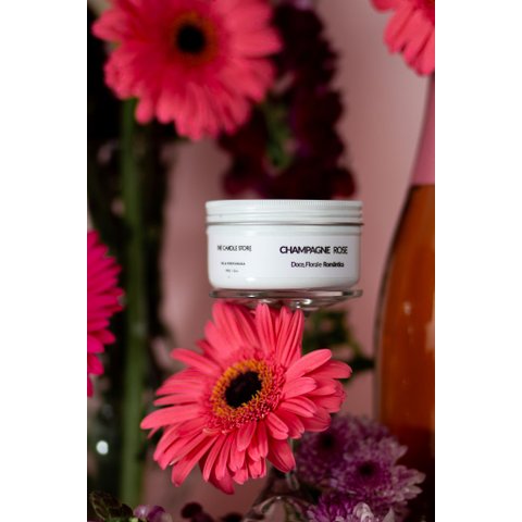 Vela Perfumada Champagne Rose 90g