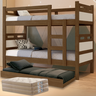 Treliche Beliche Cama Auxiliar 03 Colchão D33 Cor: Legno/off - 3