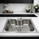 Ver imagem 1 de Cuba para Cozinha Aço Inox 201 Gourmet com Acessórios 60x42