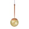 Pendente Globo Esfera de Vidro 12cm - Bronze - Vidro Âmbar - 3