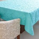 Ver imagem 1 de Toalha de Mesa Jantar 6 Lugares Jacquard 2,10x1,40m Tiffany