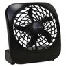 Ventilador Portátil de Mesa O2 Cool Usa Pilhas Ou Fonte 3V 2283 Preto - 1