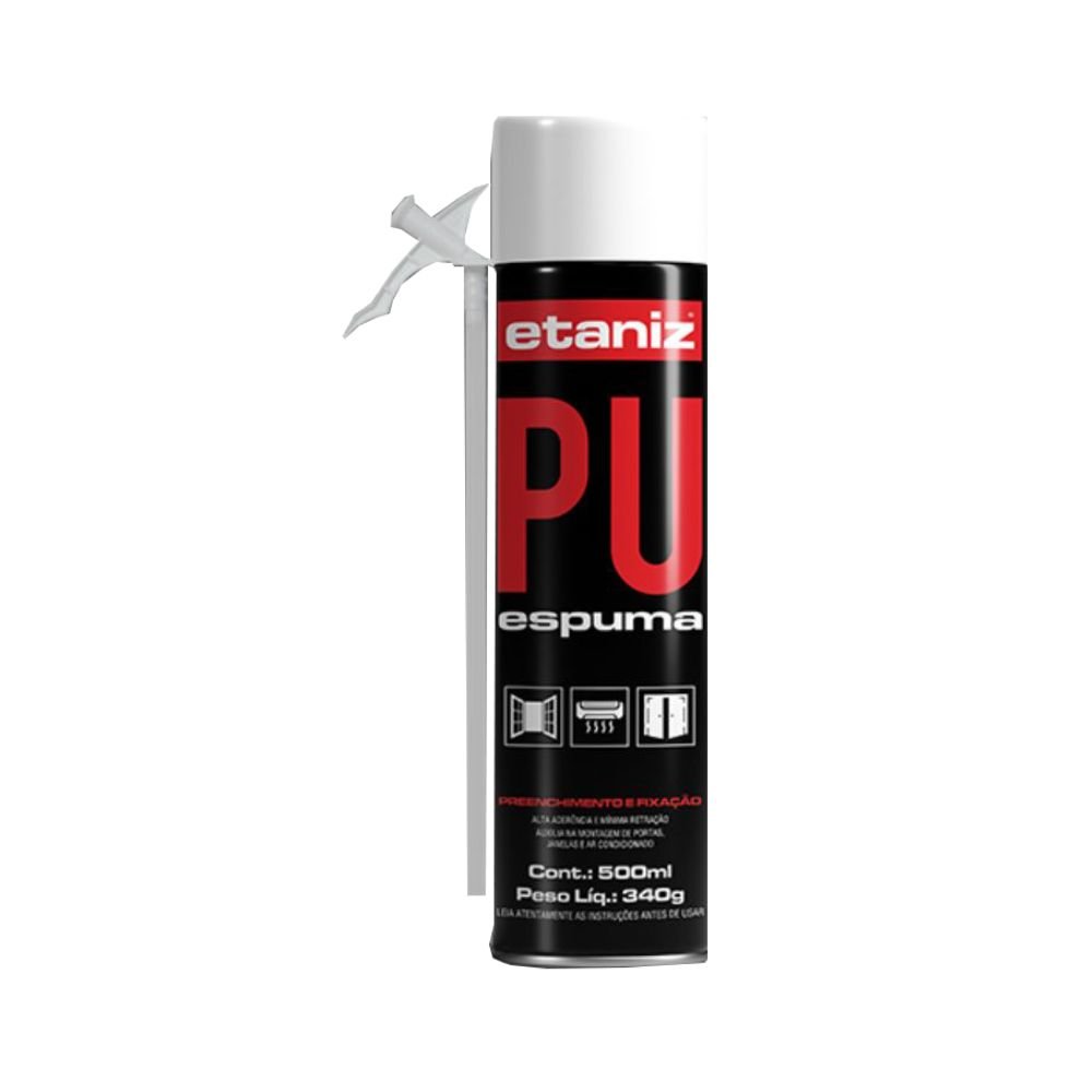 ESPUMA DE PU EXPANSIVA POLIURETANO ETANIZ 500ML 340G - 2