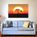 Ver imagem 4 de Quadro Decorativo Árvore no Pôr do Sol