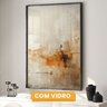 Quadro Decorativo Abstrato Pintura Rústica 2 Telas 60x90 para Sala Quarto Escritório - 4