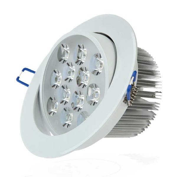 Spot Premium Super LED Redondo 12W Branco Frio - 2