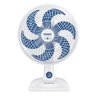 Ventilador de Mesa Mondial Super Power 6 Pás 60w 30cm Branco e Azul Escuro Vsp-30-w 127v - 1