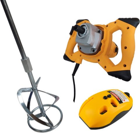 Misturador de Argamassa e Tinta 1600w com Nível a Laser Menegotti