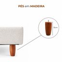Ver imagem 4 de Cama Japonesa com Cabeceira Corea Yun Casal Bouclé Off White - Sallar Home