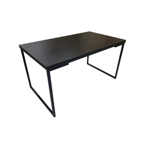 Mesa Estilo Industrial - Modelo Standard - 130x90x75cm - Cor Preto