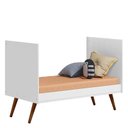 Ver imagem 4 de Berço Americano Q Encanto 3820 Retrô Branco Acetinado Ambiente - Qmovi