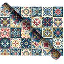 Ver imagem 1 de Papel De Parede Adesivo Auto Colante 5 Metros Azulejo