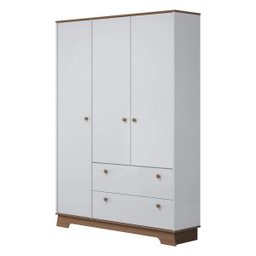 Guarda-Roupa 3 Portas 2 Gavetas Carícia Cr8A Móveis Estrela - 1 Guarda-Roupa 3 Portas 2 Gavetas Carícia Cr8A Móveis Estrela - 1