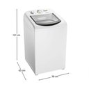 Ver imagem 2 de Máquina de Lavar Consul CWB10BB 10kg Automática Dosagem Econômica Branco 110V