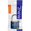 Ver imagem 7 de Cadeado Pequeno 20mm Haste Curta Latão Maciço Azul com Chave | Papaiz | Kit 10 Un
