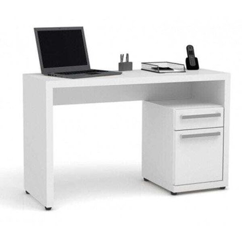 Mesa para Notebook 120cm com Gaveta S970 Kappesberg - Branco