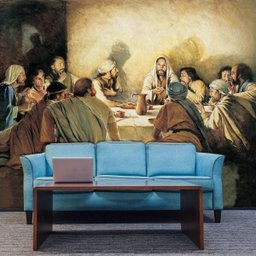 Papel de Parede Adesivo Religião, Santa Ceia, Jesus Cristo - 1