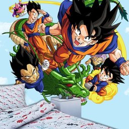 Papel de Parede Adesivo , Infantil Dragon ball - 1