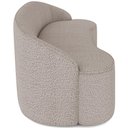 Ver imagem 7 de Sofá 4 Lugares Curvo Sala de Estar Living Lótus D02 Bouclê Bege 260 cm B-62 - Lyam Decor
