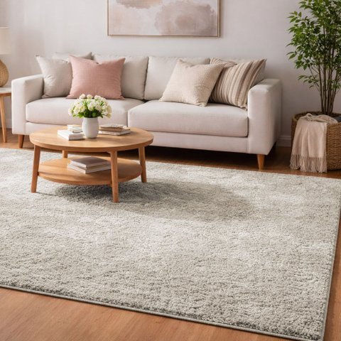 Tapete Milano Soft Cinza Antiderrapante:1,00X1,50