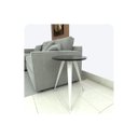 Ver imagem 2 de Mesinha Lateral Sala Quarto de Canto Redonda B.p Fs
