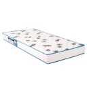 Ver imagem 1 de Colchão Solteiro Ortobom Padrão Light D33 Branco e Azul - Antiácaro e Antialérgico