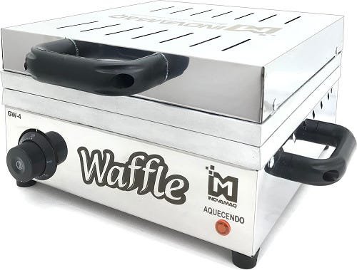 Máquina de Waffles Profissional - GW-4 - 220v - Inovamaq - 2