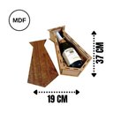 Ver imagem 4 de Caixa para Vinho em Mdf Cru