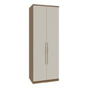 Ver imagem 1 de Guarda Roupa Modulado 02 Portas 234cm Setiba - Jequitibá/palha