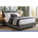 Ver imagem 2 de Cama Box Base Casal Ortobom Sommier Linho Gray 138x188x23