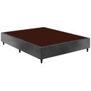 Ver imagem 1 de Cama Box Base Casal Ortobom Sommier Linho Gray 138x188x23