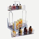 Ver imagem 2 de Mini Despensa Porta Temperos Portátil Deslizante Jomer 8852