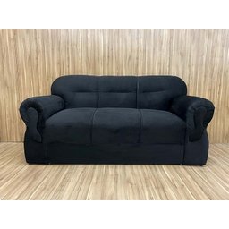 Sofá 2 e 3 Lugares Preto 601 Viena - 5