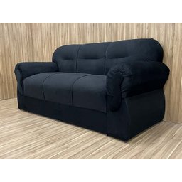 Sofá 2 e 3 Lugares Preto 601 Viena - 6