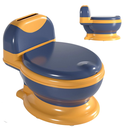 Ver imagem 5 de Troninho Infantil Privadinha Pinico Criança Mictorio Re05 Snel Home Cor: Azul