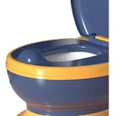 Ver imagem 4 de Troninho Infantil Privadinha Pinico Criança Mictorio Re05 Snel Home Cor: Azul