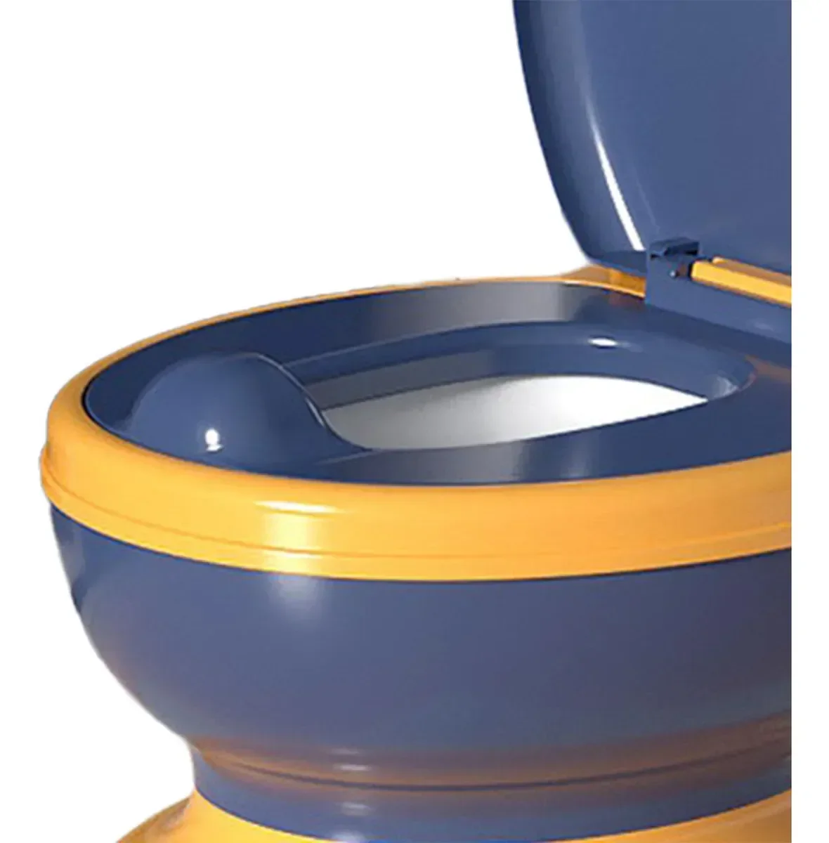 Ver imagem 4 de Troninho Infantil Privadinha Pinico Criança Mictorio Re05 Snel Home Cor: Azul