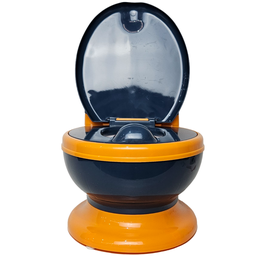 Troninho Infantil Privadinha Pinico Criança Mictorio Re05 Snel Home Cor: Azul - 7